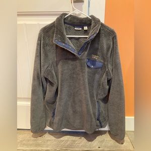 Woman’s LL Bean high pile fleece
